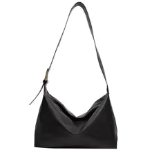 Soft Synthetic Leather Drawstring Tote